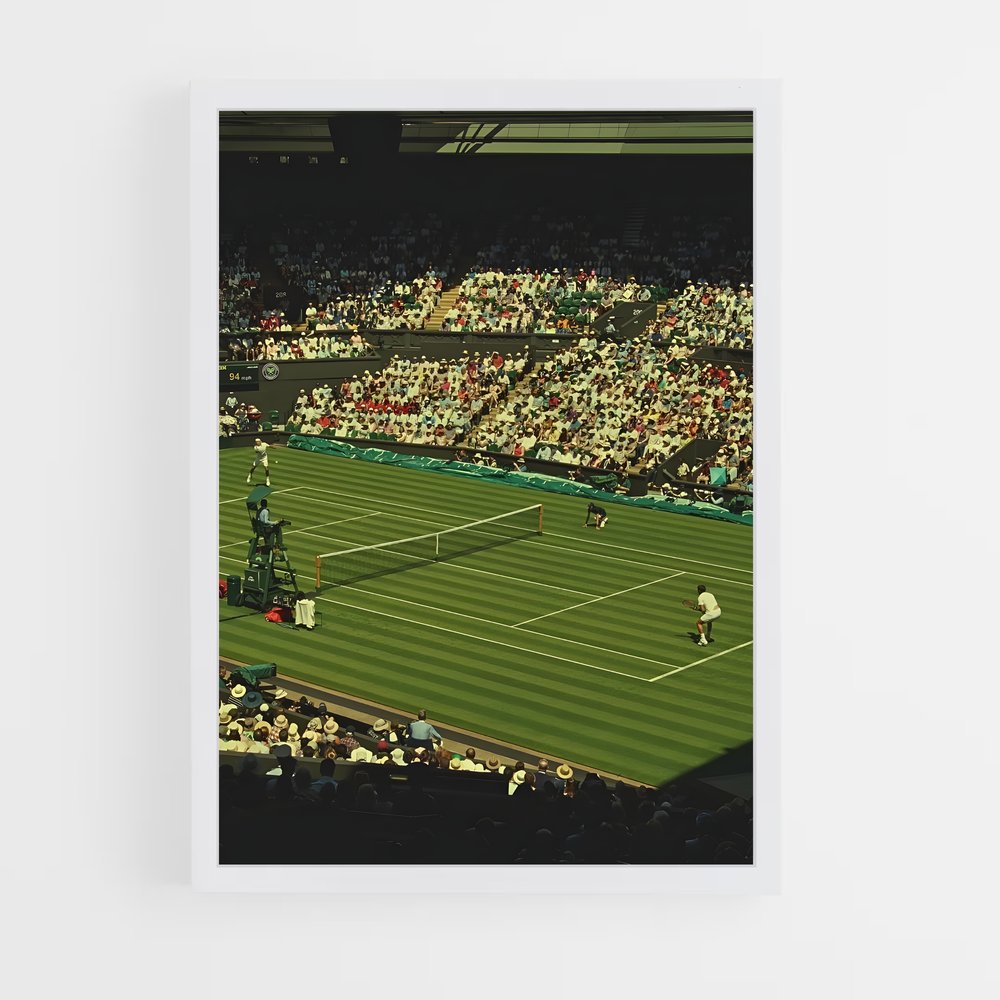 Poster Wimbledon tennis (vue 3)